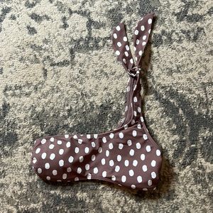 One shoulder swim top